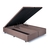 Base Box Queen com Baú 158x198x42cm Suede Marrom