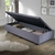Base Box Baú Solteirinho 78x188x42cm Suede Cinza na internet