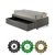 Cama Box Solteiro com Gaveta 88x188 cm Revestida em Courino Linho Cinza com Colchão Airtech Ortobom - loja online