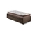 Bicama Box Solteiro Suede Marrom 88x188 com Colchão Classic Molas Ensacadas Anjos na internet