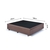 Base Box Baú Viúva 128x188x42cm Suede Marrom com Pistão a Gás na internet