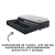 Cama Box Solteirão com Gaveta 88x188 cm Revestida em Linho Cinza com Colchão Hanover Inducol - comprar online