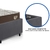 Cama Box Solteiro com Gaveta 88x188 cm Revestida em Suede Cinza com Colchão Relax Adorabile Ecoflex na internet