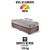 Base Box Baú 88x188 Suede Marrom com Colchão Airtech Ortobom Molas Ensacadas