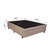 Cama Box com Baú Courino Linho Bege 138x188 com Colchão Casal Relax Adorabile Molas Ensacadas Ecoflex - comprar online