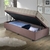 Base Box Baú 96x203 Suede Marrom com Colchão Airtech Ortobom Molas Ensacadas na internet