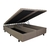 Base Box Baú Queen 158x198x42cm Courino Linho Bege - B&G Camas e Colchões