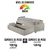 Imagem do Cama Box Solteiro com Gaveta 88x188 cm Revestida em Courino Linho Areia com Colchão Airtech Ortobom
