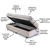 Base Box Baú 88x188 Suede Bege com Colchão Hanover Inducol - loja online