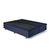 Cama Box Baú King 178x198x42cm Suede Preto com Pistão a Gás - B&G Camas e Colchões