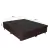 Base Box Baú Casal Bipartido 138x188x42 Courino Linho Marrom na internet