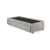 Box Com Gaveta 120 126x208x38 cm Courino Linho Areia - B&G Camas e Colchões