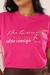 T-shirt Estampada Não Temerei Mal Algum - LOVE LINDA