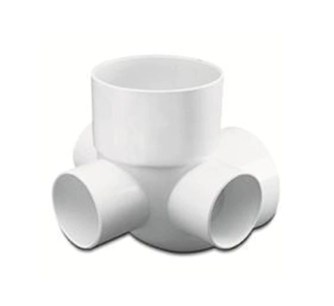 Codo con 3 acometidas