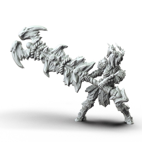 Caçadora de Monstros Armas Colossais