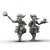 Goblin Maids Faxineiras - Diadoramas Miniaturas RPG