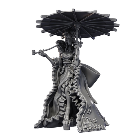 Lady Nezumi Povo Rato Nobre Lider da Guilda