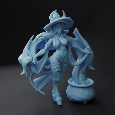 Alytress Tiefling Bruxa