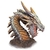 Imagem do Dragão Branco Ancião Busto