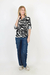 Camisa Fibrana Estampada Shil - comprar online