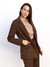 Blazer largo Crep Sastrero - tienda online