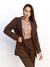 Blazer largo Crep Sastrero