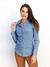 Camisa Jean Elastizada Pequeña - Odas Moda