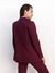 Blazer largo Crep Sastrero - Odas Moda