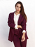 Blazer largo Crep Sastrero - tienda online