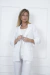 Blazer Lino Manga 3/4 - tienda online