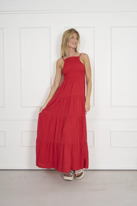 Vestido Fibrana Nido