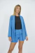 Blazer largo Crep Sastrero