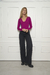 Pantalon Wid Leg Gabardina