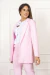 Blazer largo Crep Sastrero