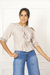 Blusa Manga 3/4 Nudos - comprar online