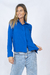 Camisa Fibrana Recorte Bay - Odas Moda