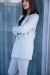 Blazer largo Crep Sastrero - Odas Moda