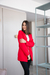 Blazer largo Crep Sastrero - Odas Moda