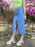 Pollera Jean Tajo - comprar online