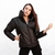 Campera Puffer Pu Cuello Ancho - tienda online