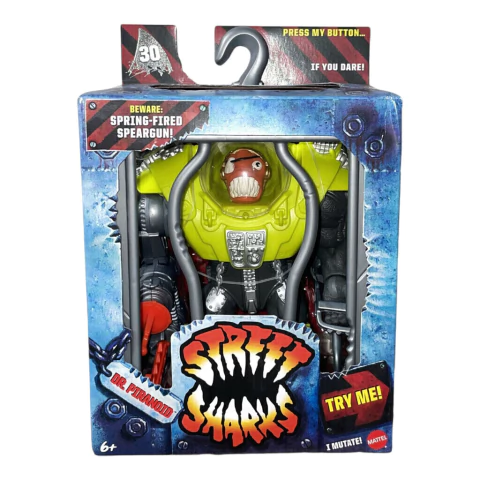 Street Sharks 30 Aniversario Piranoid