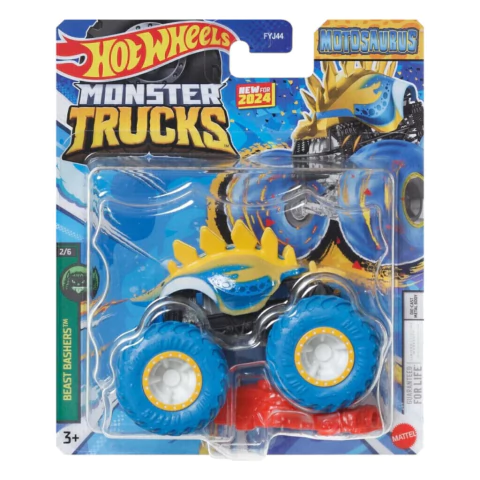 Hot Wheels Monster Trucks Beast Bashers Motosaurus