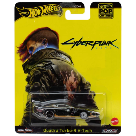 Hot Wheels Premium Cyberpunk 2077 Quadra Turbo-R V-Tech