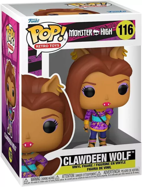 Funko Pop Retro Monster High Clawdeen Wolf #116