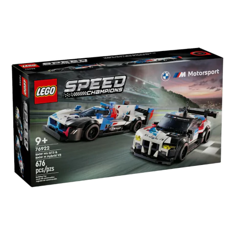 Lego 76922 Speed Champions BMW M4 GT3 y BMW M Hybrid V8