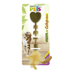 Paleta de catnip con plumas para gatos de Fancy Pets, incluye un diseño atractivo y colorido. Ideal para disfrutar una tarde de juego con tu gato.