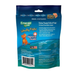 Premios Premium para Gato Wholly Fish Digestive Health Sabor Salmón 85g - comprar en línea