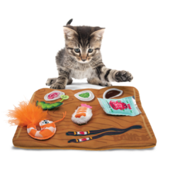 KONG Sushi Tapete Catnip 5en1 | Juguete Interactivo para Gatos en Lio's Cat - comprar en línea