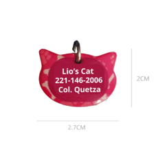 Placa para gatos | DDF Personalizada - tienda en línea