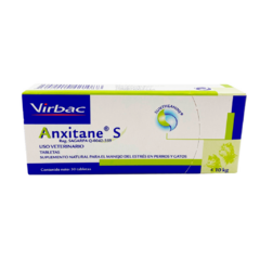 Virbac Anxitane S 30tabs | Suplemento Natural Antiestrés para Gatos